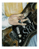 SRV Giclée-tryk af Rhonda Watson SRV Giclée-tryk af Rhonda Watson