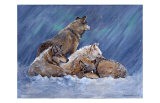 All Created Things Felt a Stirring Giclee Print by Georgia Lesley