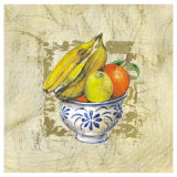 Obstschale III (mit Vers) Poster von A. Vega