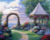 Chemins de jardin V Art par John Zaccheo