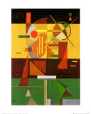 Zersetzte Spannung Poster von Wassily Kandinsky