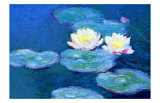 Nenúfares, al atardecer Lámina giclée por Claude Monet