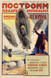 Lennin Dirigible Airship Poster Lámina giclée Lennin Dirigible Airship Poster Lámina giclée