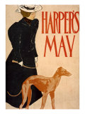 Harper's Bazaar, Greyhound Giclee Print by Edward Penfield