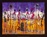 Gathering in the Kalahari II Posters van Okavango Gathering in the Kalahari II Posters van Okavango