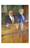 French Bar Giclee Print by Henri de Toulouse-Lautrec