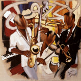 Jazzy music Affiches par Pierre Farel