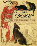 Clinique Cheron Kunstdrucke von Théophile Alexandre Steinlen