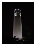 Coit Tower San Francisco at Night Photographic Print by Miska Slock