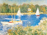 Bassin d`Argenteuil 1874 Láminas por Claude Monet