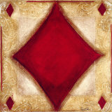 Diamants Poster par Celeste Peters
