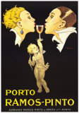 Porto Ramos-Pinto Poster von René Vincent