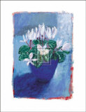 Cyclamen Art by Esther Wragg