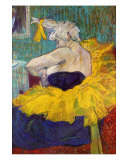 The lady Clown Cha-U-Kao Lámina giclée por Henri de Toulouse-Lautrec The lady Clown Cha-U-Kao Lámina giclée por Henri de Toulouse-Lautrec