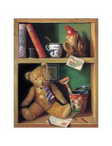 Ted et ses amis I Posters par Raymond Campbell
