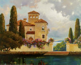 Tuscan Home II Affiches par V. Dolgov