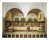 Last Supper Prints by Domenico Ghirlandaio