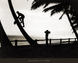 Hawaiian Silhouette, 1931 Póster por Tom Blake