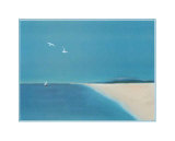 Wings in the Bleu II Art by A. Spitz