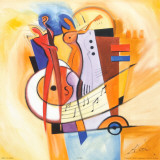 Jazz on the Square Art par Alfred Gockel