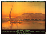 Spend This Winter in Egypt Posters af M. Tamplough