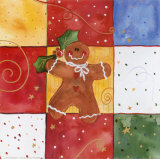 Gingerbread Man Posters by Carol Robinson