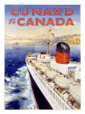 Cunard Line, Canada Giclée-Druck von Charles Eddowes Turner