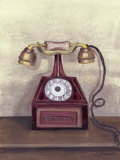 Telefono Rojo Prints by Luisa Romero