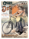 Cycles Decauville Giclee Print