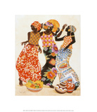 Jubel Kunstdruck von Keith Mallett
