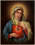 Sacred Heart of Mary Posters