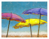 Sombrillas vainilla Arte por Joe Sambataro