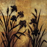 Iris Silhouette I Prints by Erin Lange