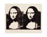 Double Mona Lisa, 1963 Reprodukcje autor Andy Warhol