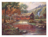 Gold Leaf Bridge Prints by Carl Valente