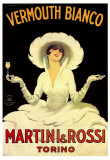 Martini et Rossi, Vermouth Bianco Affiches par Marcello Dudovich