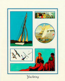 Yachting Prints by Santa 
