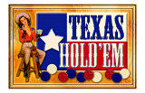 Texas Hold 'Em Giclee Print