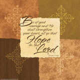 Words to Live By: Courage Prints by Mark Bowers