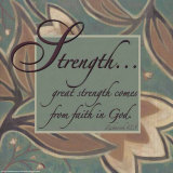 Strength Posters by Sara Anderson
