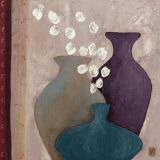 Coton et Trois Jarres Kunstdruck von Karine Romanelli