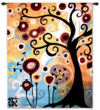 June Tree Wall Tapestry by Natasha Wescoat