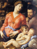 Sacra Famiglia Láminas por Agnolo Bronzino