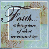 Words to Live By: Faith Posters by Marilu Windvand