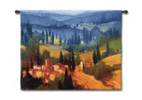 Vista de valle toscano TAPIZ DE PARED por Philip Craig Vista de valle toscano TAPIZ DE PARED por Philip Craig