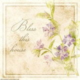 Florals, Bless This House Pôsters por Jessica Vonammon