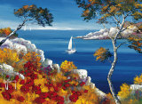 Promenade Vers les Calanques Posters by Roger Keiflin