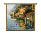 Reflejos en el Lago Wall Tapestry by Pedro Roldan