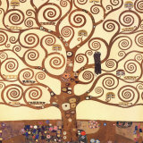 L'arbre de vie Affiche par Gustav Klimt