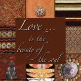 Words to Live By: Love Is the Beauty Posters by Marilu Windvand